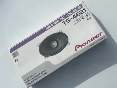 Pioneer Ts-4621 4x6 speakers 60w New Nos Classic Retro 80’s 90’s Alfa Fiat Vw - Image 1 of 4