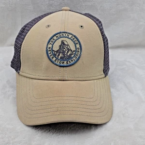 The North Face Mütze Kappe Druckknopflasche hellbraun grau Mesh Trucker Herren Wandern Camp Outdoor - Bild 1 von 11