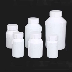 PTFE Chemistry Reagent bottles 25-2000ml flask Solutions glassware Laboratory - Picture 1 of 10