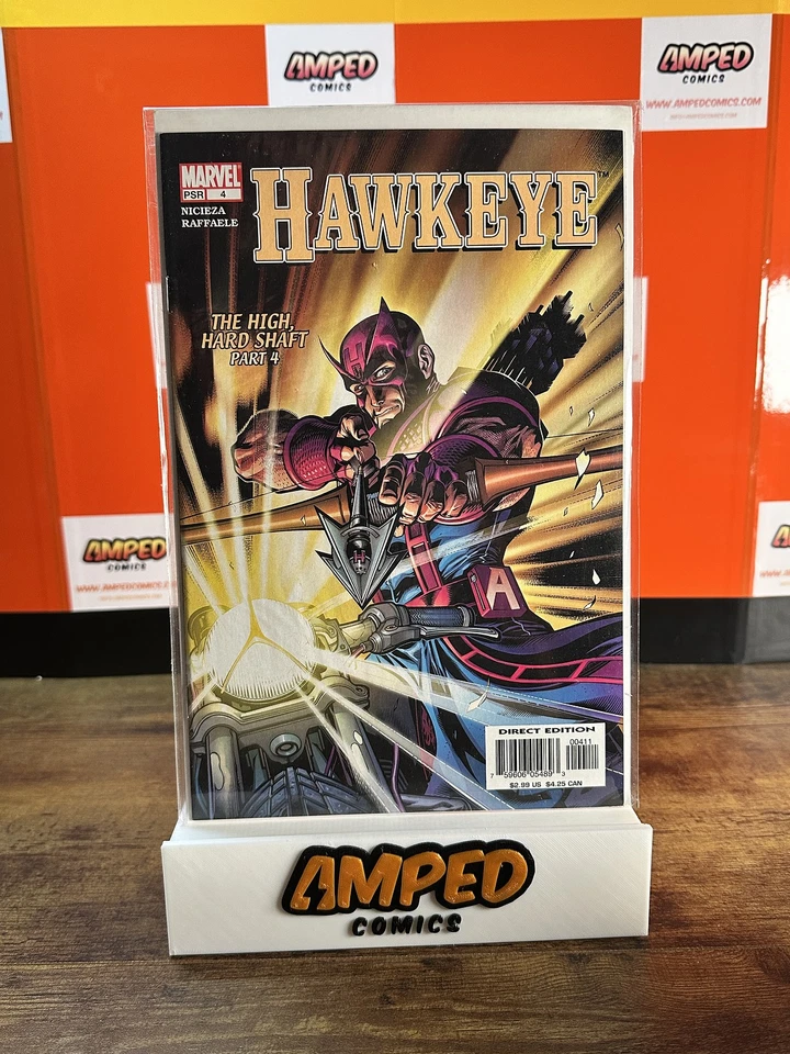 Hawkeye 4 Marvel Comics 2004 The High, eje duro parte 4 Foto 1 de 1