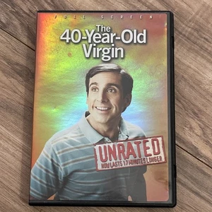 The 40-Year-Old Virgin (DVD, 2005, Full Frame Unrated) - Imagen 1 de 10
