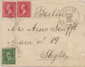 1903 Agana, Guam to Berlin, Germany via Cavite, Philippines (66019) - Picture 1 of 2