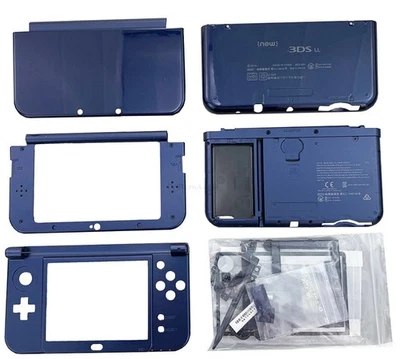 Blue Limited Housing Shell Case Cover Replacement Repair For 3DS XL NEW 3DSLL US - Image 1 of 2