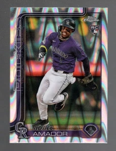 2025 Topps Chrome - Adael Amador #255 RayWave Refractor (RC) - Picture 1 of 1