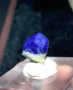 Terminated Lazurite Small Crystal on matrix - Picture 1 of 3
