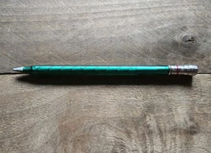 VINTAGE EAGLE AUTOMATIC 75-60 MECHANICAL PENCIL GREEN & CHROME TONE - 1970'S - Picture 1 of 7
