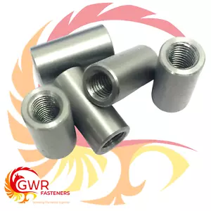 "Giunti rosa filettati 22 mm O/D - M6 M8 M10 M12 M14 UNF 5/16" 3/8" 7/16" 1/2" 5/8" - Foto 1 di 1