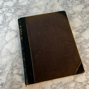 Vintage CS Wells sheet music hardbound large book Spirito sentil classics Antq - Picture 1 of 13