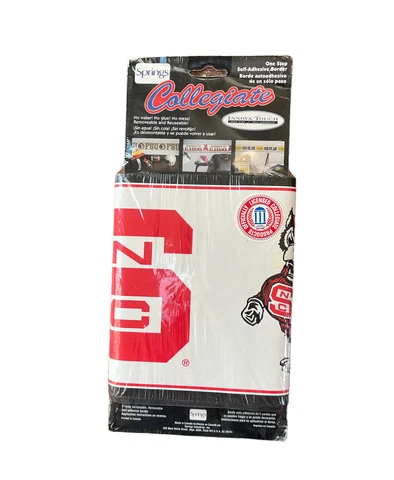 NC State University Wolfpack Mascot Wallpaper Border Cover