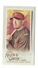 Jeff Bagwell 2020 Topps Allen & Ginter Mini #8 Houston Astros