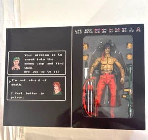 Neca Rambo Classic Video Game Action Figure - Picture 1 of 7