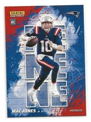 2021 Panini Instant Mac Jones My City Limited Print Rookie Card /1130 - Image 1 of 2