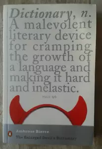 Ambrose Bierce The Enlarged Devil's Dictionary Penguin Books 2001 324p Humour - Imagen 1 de 2