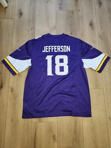 Justin Jefferson Minnesota Vikings Men's Nike Dri-FIT NFL Limited Football Sz XL - Picture 1 of 8