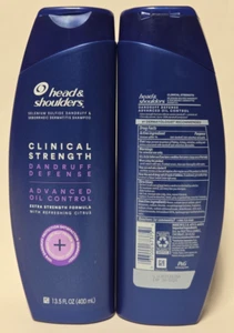 (2 Ct) Head & Shoulders Clinical Dandruff Defense + Advanced Oil Control Shampoo - Bild 1 von 1