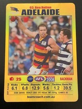 2008 Teamcoach Gold Card-CHOOSE FROM DROPDOWN LIST-SINGLE CARD-AVE