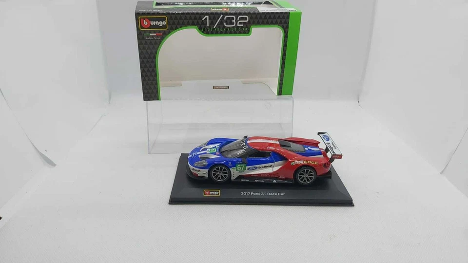 BURAGO 2017 FORD GT RACE CAR ECO BOOSTER SCALA 1:32 - Immagine 1 di 4
