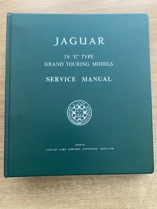 Jaguar 3.8 ‘E’ Type Grand Touring Models Service Manual - Picture 1 of 4