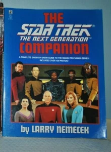 Star Trek The Next Generation Companion Larry Nemecek PB 1992 Show- Guide - Picture 1 of 2