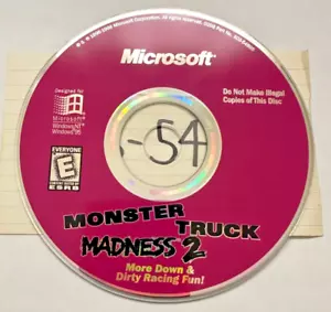 Monster Truck Madness 2 Down & Dirty Racing PC Game Vintage Microsoft (PC, 1998) - Picture 1 of 1
