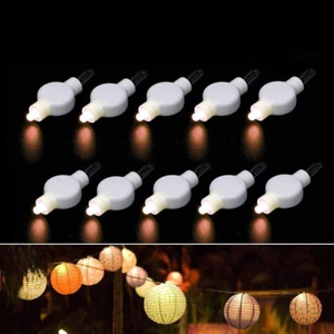 Paper Lantern Lights Battery Operated Hanging LED Lights Super Bright Easy Use D - Picture 1 of 12