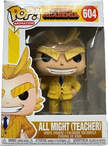 NEW FUNKO POP! ANIMATION 604 MY HERO ACADEMIA ALL MIGHT TEACHER VINYL FIGURE - Picture 1 of 2