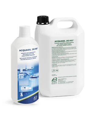 Acquabrevetti ACQUASIL 20/40 PC002 Anticalcare pompe MiniDOS BravaDOS 1 / 5 KG - Immagine 1 di 4