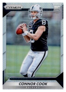 2016 Prizm Silver Holo Connor Cook Rookie RC NFL PWE Refractor Raiders #211 - Picture 1 of 2