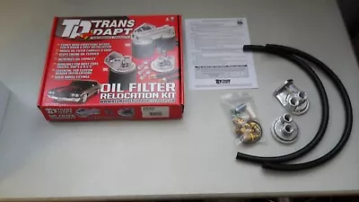 Trans Dapt Performance Remote Oil Filter Relocation Kit 1120 Hot Rod 02DB3 - Image 1 of 4