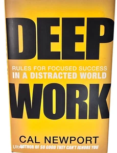 Deep Work,  Rules for Focused Success in a Distracted World by Cal Newport,  New - Bild 1 von 16