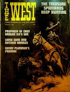 The West Magazine March 1966 Henry Plummer John Henry Casserleigh Judge Parker - Imagen 1 de 2
