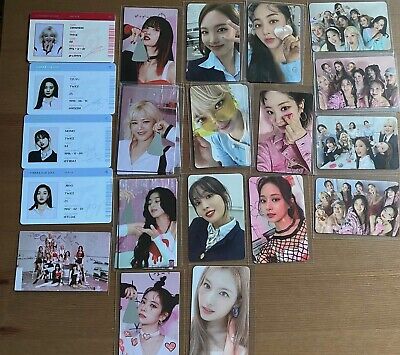 TWICE Formula Of Love (Scientist) Photocards (US) • 4$
