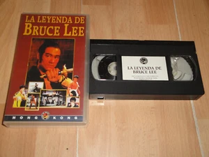 LA LEYENDA DE BRUCE LEE PELICULA DOCUMENTAL EN VHS DE GOLDEN HARVEST BUEN ESTADO - Imagen 1 de 3
