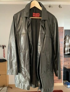 Cordon Ledermantel / Lederjacke, Größe L, schwarz - Bild 1 von 2