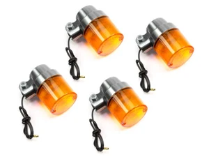 Indicatore Set Contrassegno E 4 Pezzo per Honda CB 125 250 350 360 550 XL Z - Foto 1 di 3