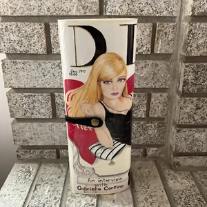 LUCTI Women's Clutch Purse Diva Magazine By Anna Silvey 1997 B36 Vintage - Picture 1 of 12