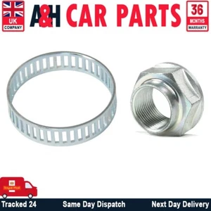 ANILLO RELUCTOR ABS DELANTERO + TUERCA DE EJE PARA FORD RANGER MAZDA BT 50 2006-2015 - Imagen 1 de 5