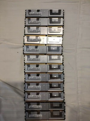 Memoria 6 GB Samsung DDR2 512 MB PC2-5300 RAM ECC FB-DIMM 240 PIN M395T6553EZ4-CE65 Foto 1 de 2