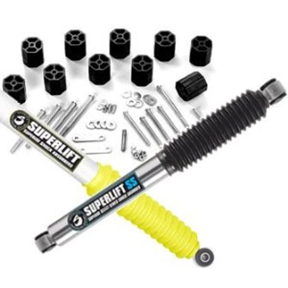 Лифт-комплект Superlift 3322 6 дюймов комплект костяшек для 01–08 Chevy Silverado/GMC Sierra - Изображение 1 из 1