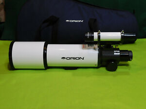 Orion, ShortTube 90, 90mm Achromatic Refractor Telescope W/Matching Case.