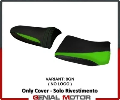 Pozzuoli 1 saddle cover green (GN)T.I.. for Kawasaki Z 1000 2003 > 2006 - Image 1 of 2