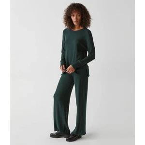 Michael Stars Jones Wide Leg Pant in Ivy M - Picture 1 of 2