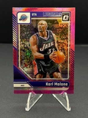 Óptica Panini Donruss 2024-25 - Karl Malone #229 Prizm Foto 1 de 2