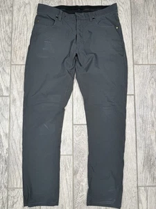 Pantalones de golf Nike Tour para hombre 32X30 grises 5 bolsillos ajustados repelentes rendimiento DA3064-070 - Imagen 1 de 10