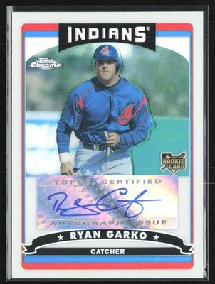 Ryan Garko 2006 Topps Chrome refrator controle remoto automático /500 #331 Cleveland Indians - Imagem 1 de 2
