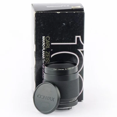 Zeiss Planar T* 2.8/100mm Boxed Contax RTS AEJ MINT - Bild 1 von 4