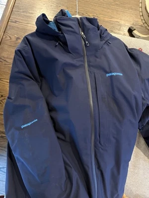 Patagonia Men's 3-in-1 Snowshot Jacket Recco H2No Dark Blue Size XL - Image 1 of 4