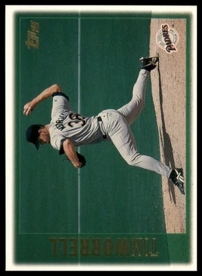 1997 Topps #392 Tim Worrell San Diego Padres Baseball - Image 1 of 2