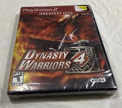 Dynasty Warriors 4 (Playstation 2) 全新未拆封 — 第 1/4 张图片