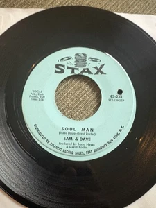 Sam & Dave "Soul Man" 45 Record on STAX Label...60s Soul HIT in EX - Bild 1 von 2